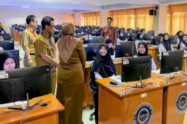 Pemkab Wajo Gelar Ujian SKD, Pj Bupati: Yakin Pada Kemampuan Sendiri