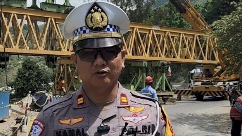 Kasat Lantas Polres Maros, Iptu Kamaluddin.