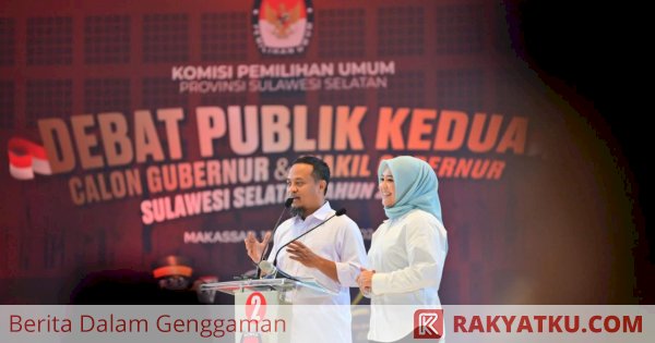 Akademisi Nilai Program yang Disampaikan Andalan Hati di Debat Kedua Pilgub Sulsel Masuk Akal