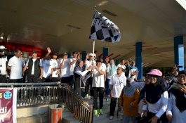 Pemkab Maros Turut Rayakan HUT Sulsel ke-355 dengan Jalan Sehat