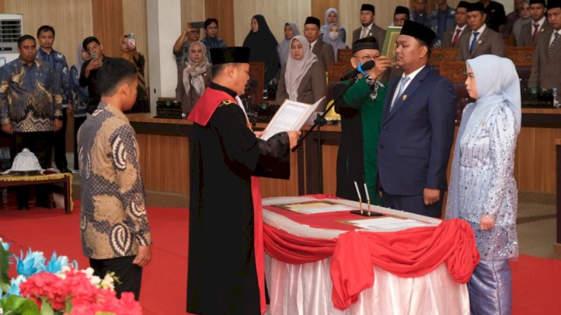 Dua Pimpinan DPRD Maros Resmi Dilantik