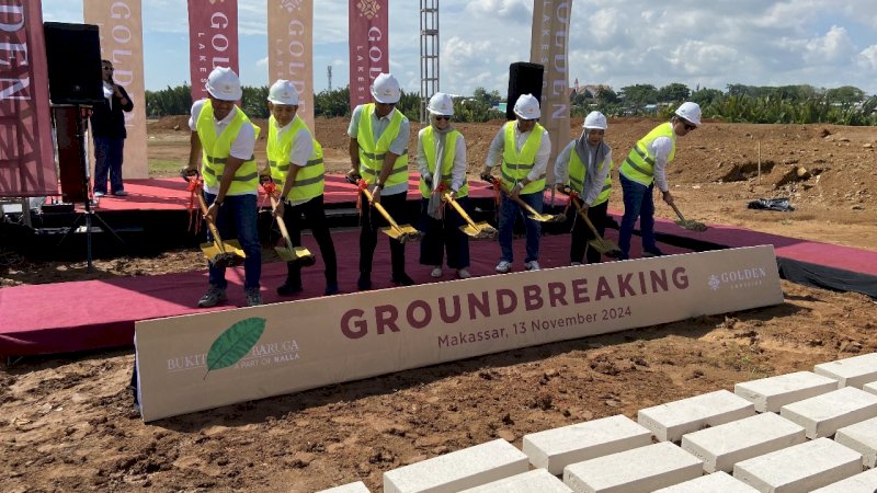 Groundbreaking Golden Lakeside cluster baru Bukit Baruga