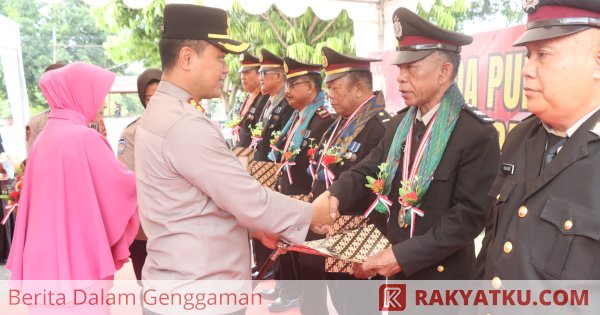 Sejumlah Perwira Masuki Purna Bakti, Kapolres Wajo Menyampaikan Apresiasi