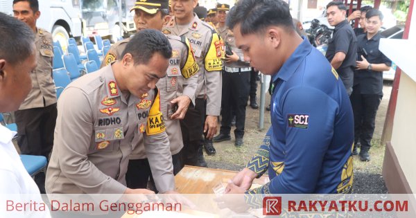 Propam Polda Lakukan Penegakan Ketertiban dan Disiplin di Polres Wajo