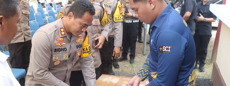 Propam Polda Lakukan Penegakan Ketertiban dan Disiplin di Polres Wajo