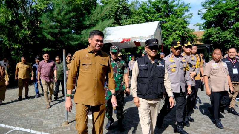 Bupati Gowa Pantau Kesiapan TPS Pilkada Jelang Hari Pencoblosan