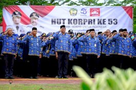 HUT KORPRI, Wabup Minta ASN Gowa Tingkatkan Pelayanan ke Masyarakat