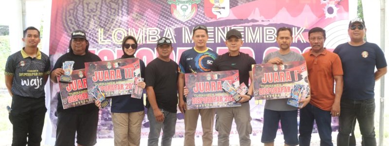 Disporapar dan Polres Wajo Gelar Lomba Menembak