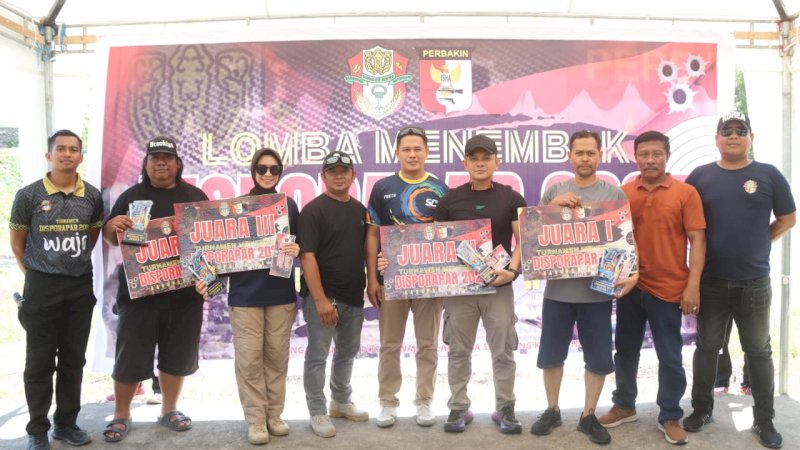 Disporapar dan Polres Wajo Gelar Lomba Menembak