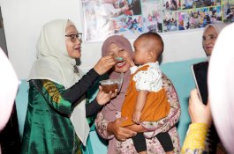 Pj Ketua Tim Penggerak PKK Apresiasi Posyandu Era Baru di Desa Bontomarannu Maros