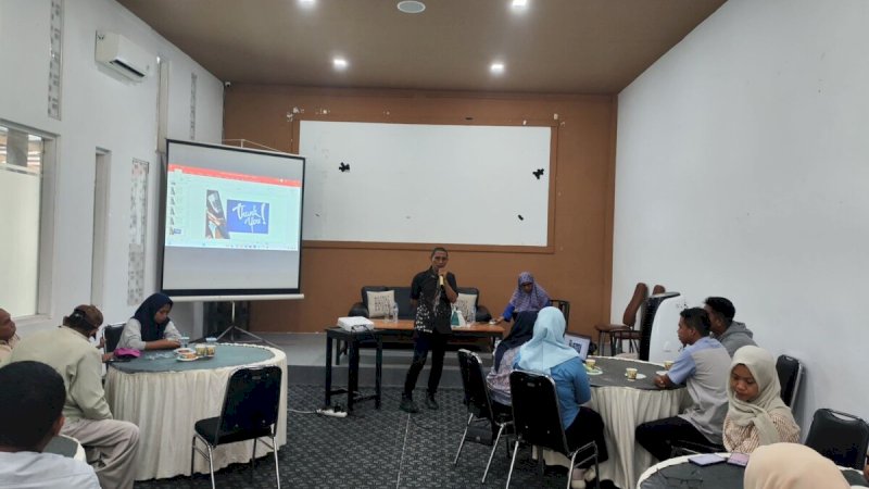 Disnaker Maros dan Yayasan BaKTI Gelar Mentoring Penyusunan Profil Penyandang Disabilitas