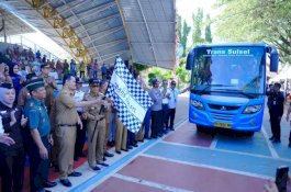 Bus Trans Sulsel Telah Layani 42 Ribu Penumpang Secara Gratis