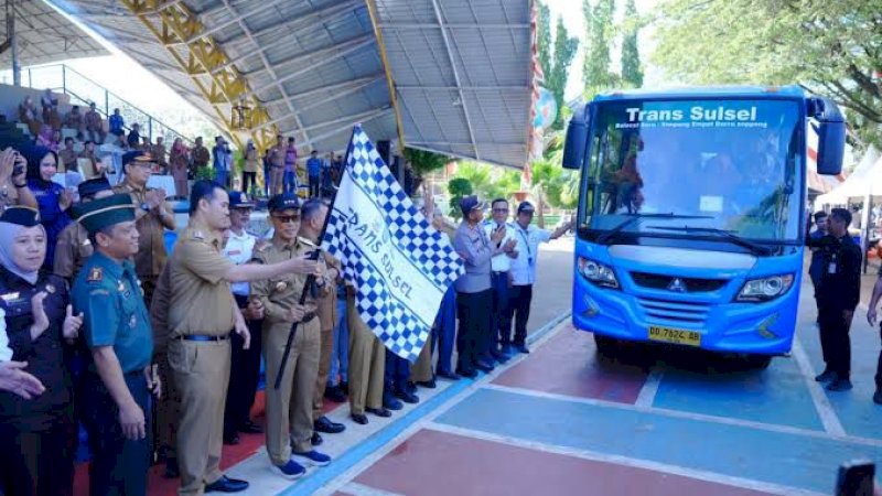 Bus Trans Sulsel Telah Layani 42 Ribu Penumpang Secara Gratis