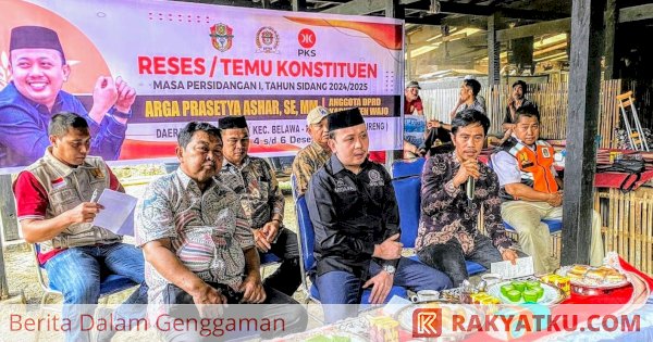 Arga Prasetya Ashar Reses di Desa Ongkoe