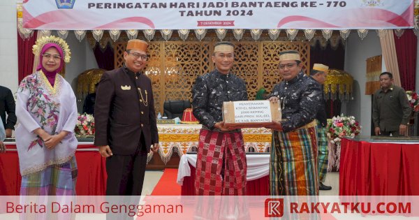 HUT ke-770, Penjabat Gubernur Sulsel Puji Keindahan Bantaeng dan Ajak Perkuat Kerukunan