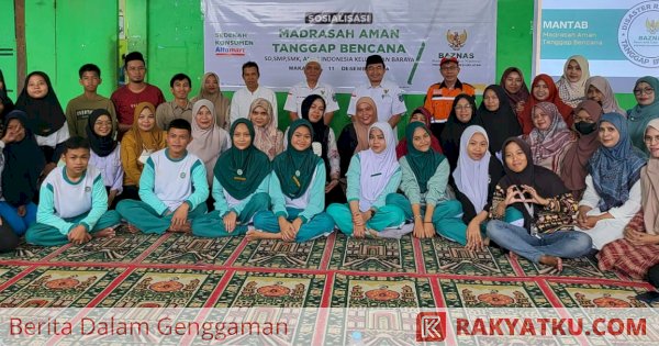 BAZNAS Sulsel Gelar Sosialisasi Madrasah Aman Tanggap Bencana