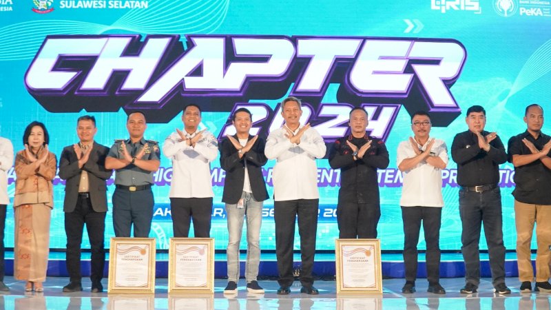 Pj Wali Kota Parepare Raih Qris Champion Of The Year Bank Indonesia 