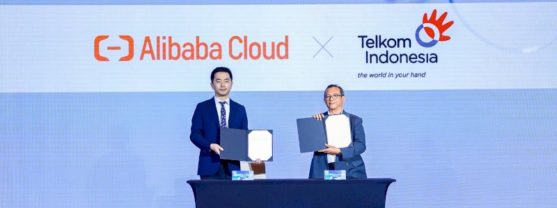 Telkom dan Alibaba Cloud Jalin Kerja Sama Perkuat Ekosistem Digital