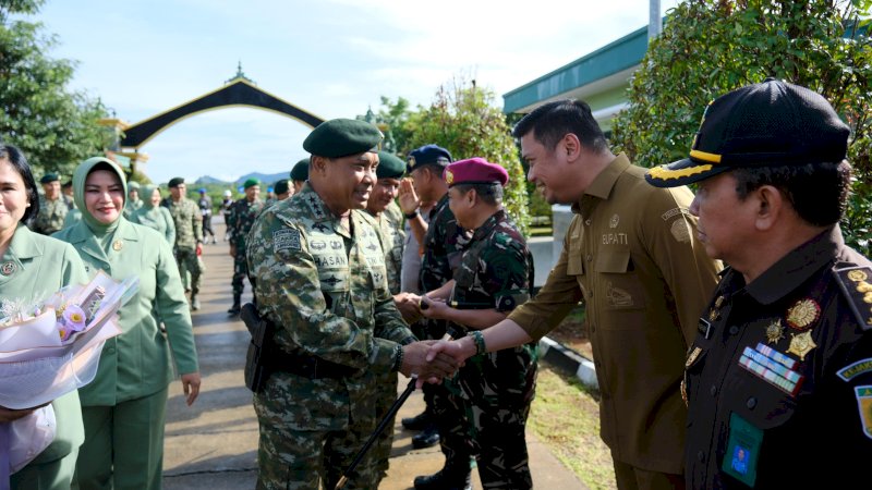 Bupati Gowa Apresiasi Kostrad Tanam 9.292 Pohon