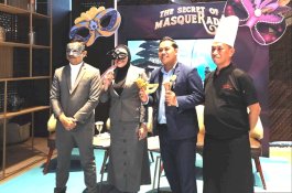 Pesta Topeng wanai Malam Pergantian Tahun di Mercure Nexa Pettarani, Pesan Lebih Awal dapatkan Diskon 15 Persen