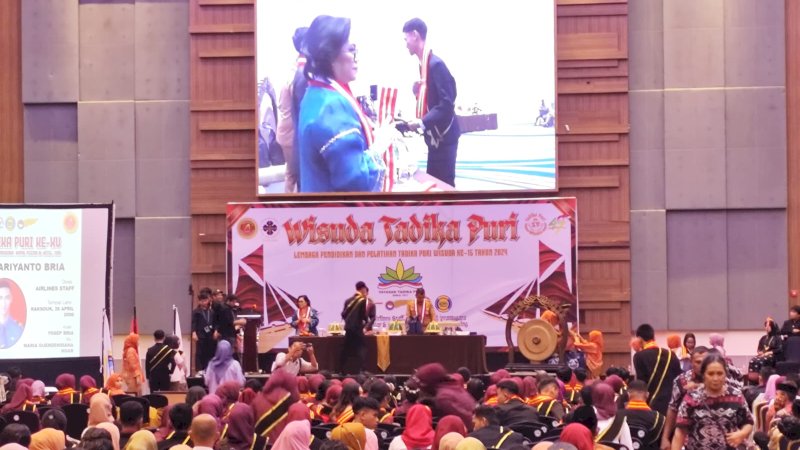 Yayasan Tadika Puri mewisuda 219 siswa, Selasa(17/12)