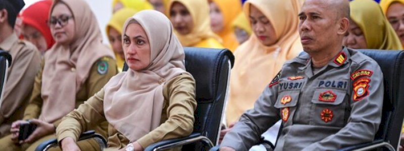 Bupati Lutra Meresmikan mengukuhkan pengurus GOW Luwu Utara