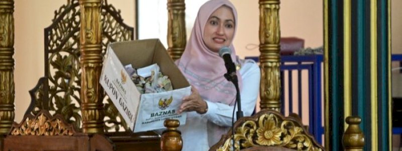 Bupati Lutra Kampayekan Budaya Sedekah