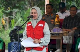 Bupati Lutra Membuja Jegiatan Campuing Ceria PMR HUT ke 79