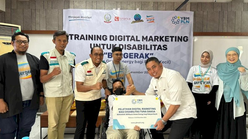 Transformasi Digital untuk Disabilitas: Pelatihan Berbasis Green Energy Sukses Digelar di Makassar