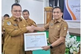 Setwan DPRD Wajo Raih Dua Penghargaan Sebagai Juara Pertama Pelaporan LHKPN