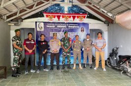 Pastikan Perayaan Natal 2024 Berjalan Lancar, Petugas Gabungan Polsek Tempe Laksanakan Pengamanan