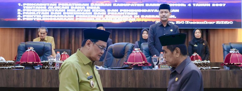Barru Sapa Tahun Baru dengan Lima Peraturan Daerah Baru
