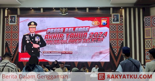 Kapolda Sulsel Beberkan Penyelesaian Kasus Korupsi Selama Tahun 2024