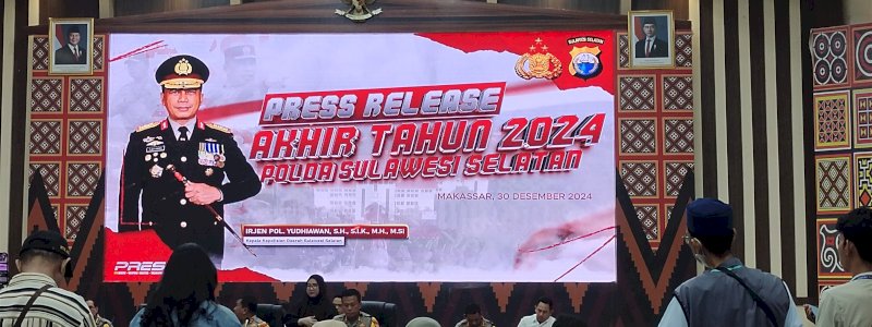 Kapolda Sulsel Beberkan Penyelesaian Kasus Korupsi Selama Tahun 2024