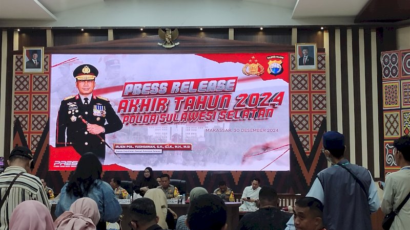 Kapolda Sulsel Beberkan Penyelesaian Kasus Korupsi Selama Tahun 2024