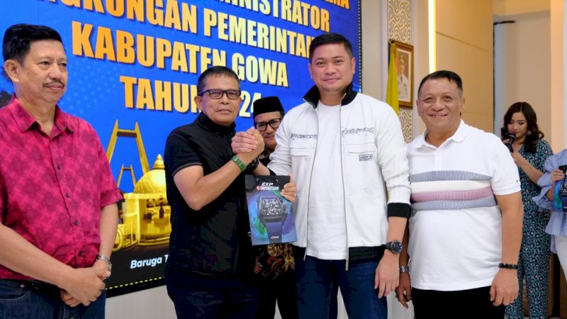 Bupati Gowa Lepas Purna Tugas Empat Pejabat