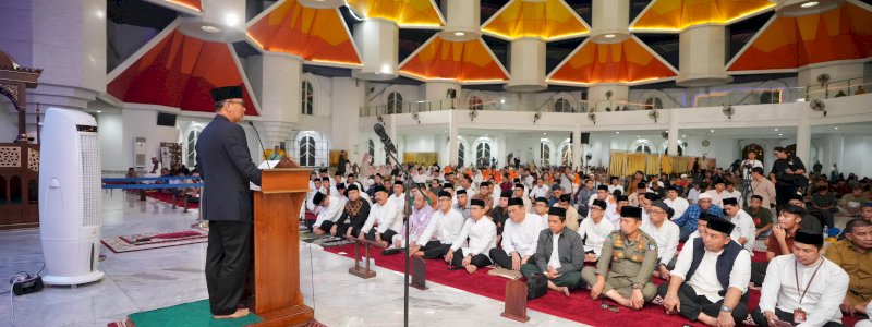 Penjabat Gubernur Sulsel Prof Zudan Ajak Masyarakat Perkuat Ukhuwah dan Tingkatkan Rasa Syukur