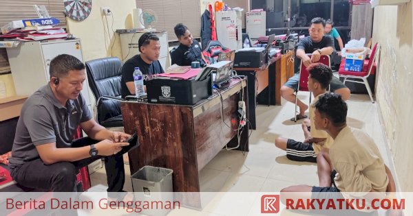 Dua Pelaku Pencurian Genset Diringkus Tim Resmob Polres Pangkep