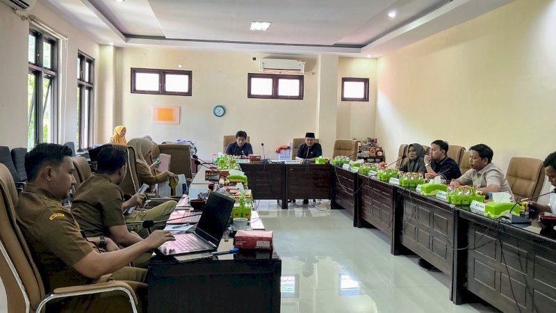 Komisi II DPRD dan Pemda Wajo Matangkan Proses Penyusunan Perubahan Perda Pengelolaan Barang Milik Daerah