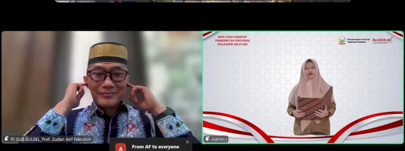 Prof Zudan Tinggalkan Sulsel, ASN: Terima kasih untuk Kebijakan Gajian Tepat Waktu