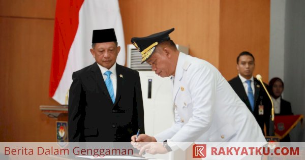 Prof Fadjry Jufry Resmi Jadi Penjabat Gubernur Sulsel