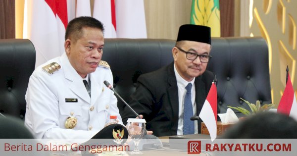 Sekprov Perkenalkan Kepala OPD ke Penjabat Gubernur Sulsel yang Baru