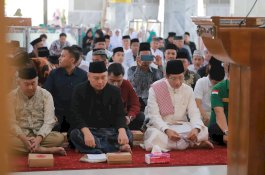 Menteri Agama RI Hadiri Isra' Mi'raj Pemkab Wajo di Masjid Ummul Quraa Sengkang