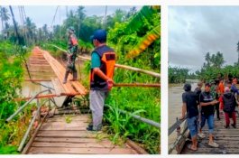 Dinas PUPR Wajo Lakukan Perbaikan Jalan dan Jembatan yang Rusak Akibat Banjir