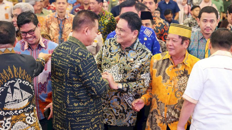 Bupati Barru Suardi Saleh Hadiri Rapat Koordinasi Forkopimda Sulsel