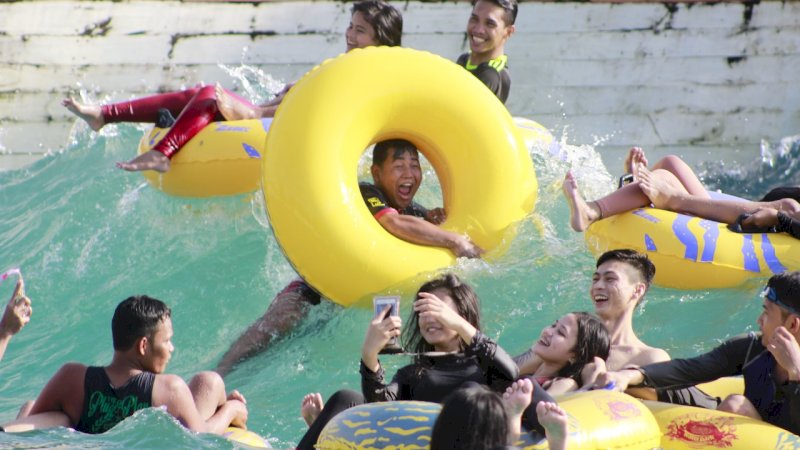 Liburan seru di Bugis waterpark adventure 