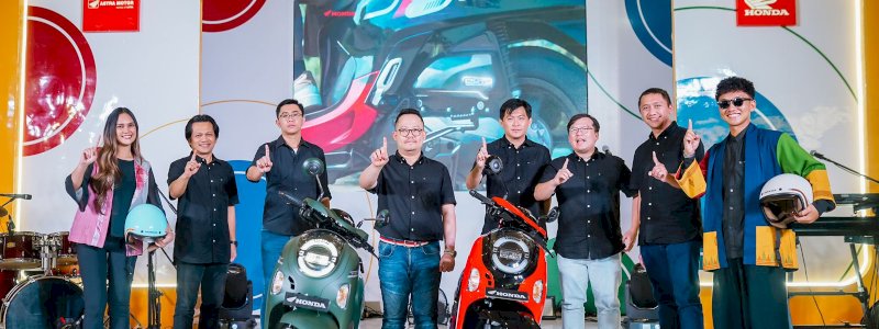 Siap Mengaspal di Kota Kendari, Peluncuran New Honda Scoopy Dipadati  Pengunjung