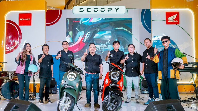 Launching New Honda Scoopy di Kendari