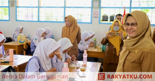 Sekda Wajo Pantau Distribusi Program Makan Bergizi Gratis