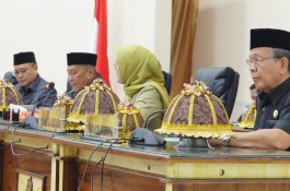 Rapat Paripurna DPRD Wajo Usulkan Pengesahan Pengangkatan Kepala Daerah Terpilih